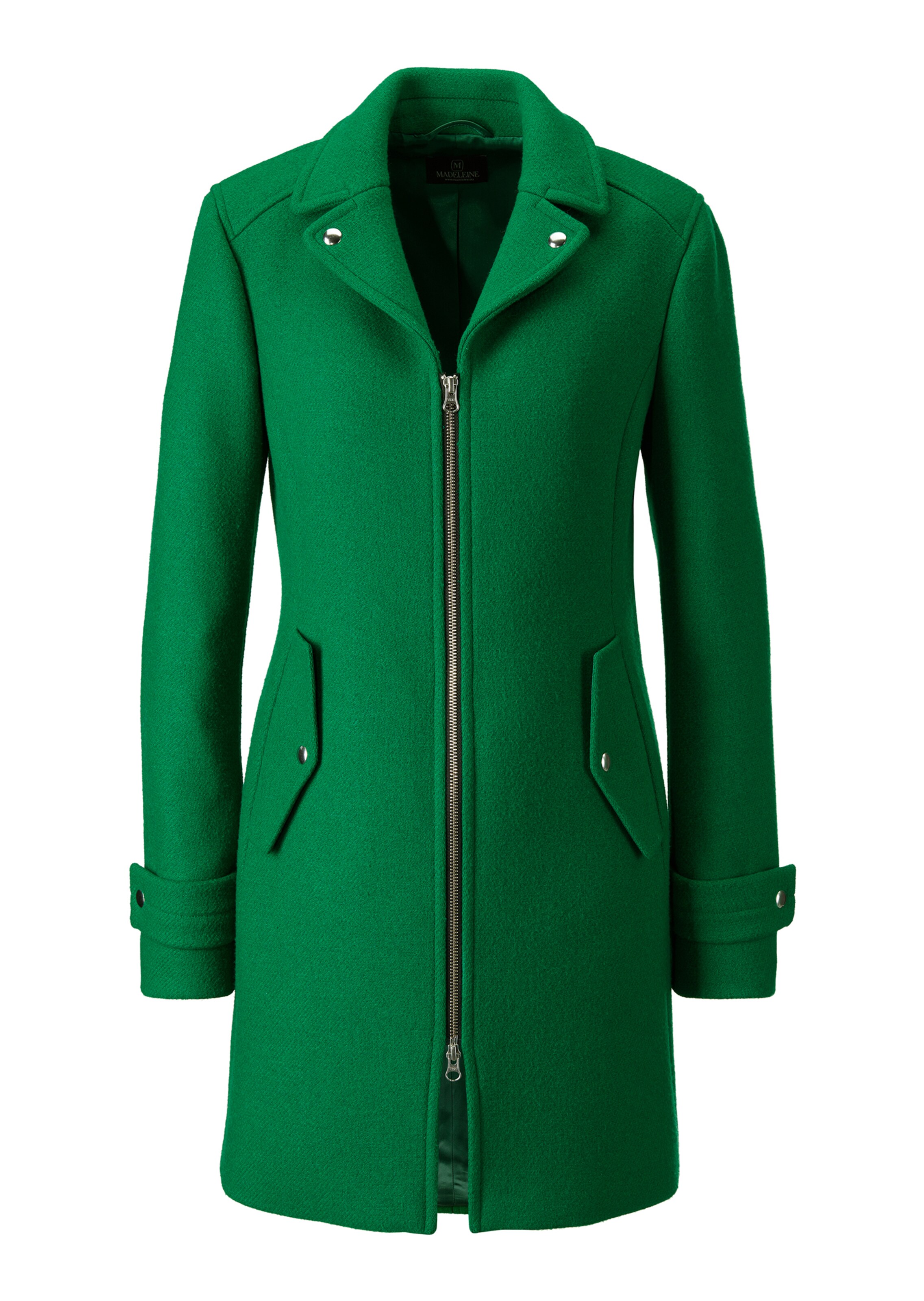 Lange Übergangsjacke