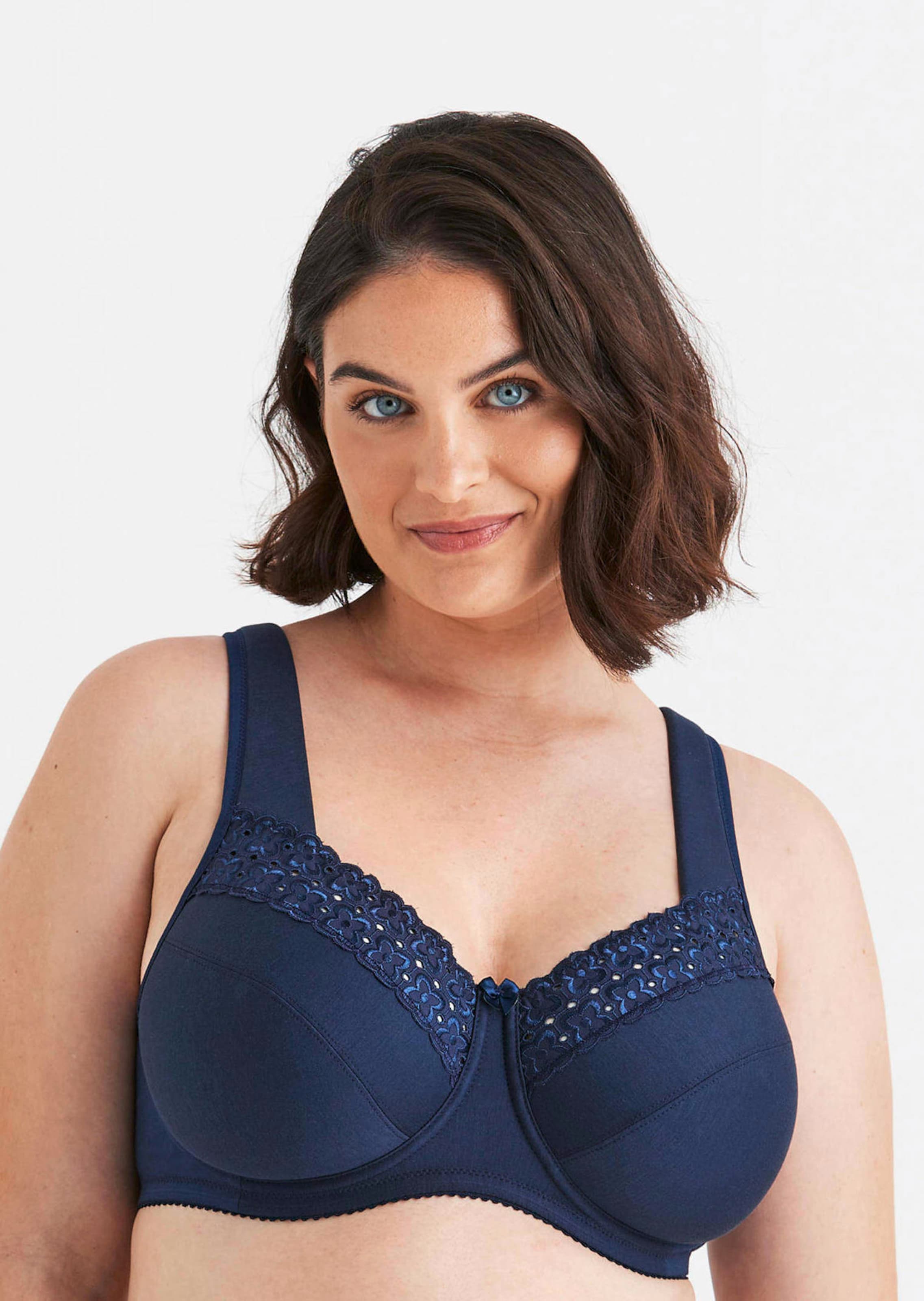 Bügel-BH mit Lochstickerei