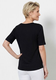 Baumwoll-Shirt mit Stickereien thumbnail 3