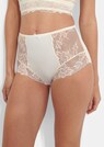 Slip taille haute avec empiècement en dentelle thumbnail 5