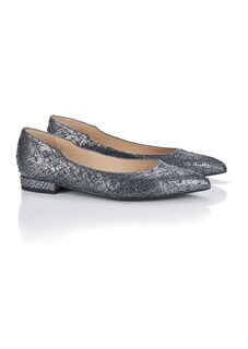 Ballerina aus strukturiertem Leder thumbnail 1