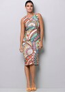 Kleid mit allover Druck thumbnail 2