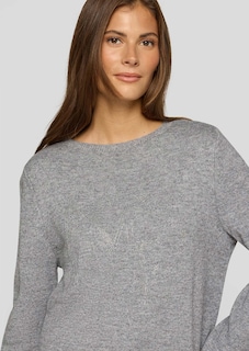 Strickpullover mit Wolle und Modal thumbnail 2