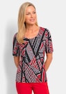 Katoenen shirt met grafische print thumbnail 1