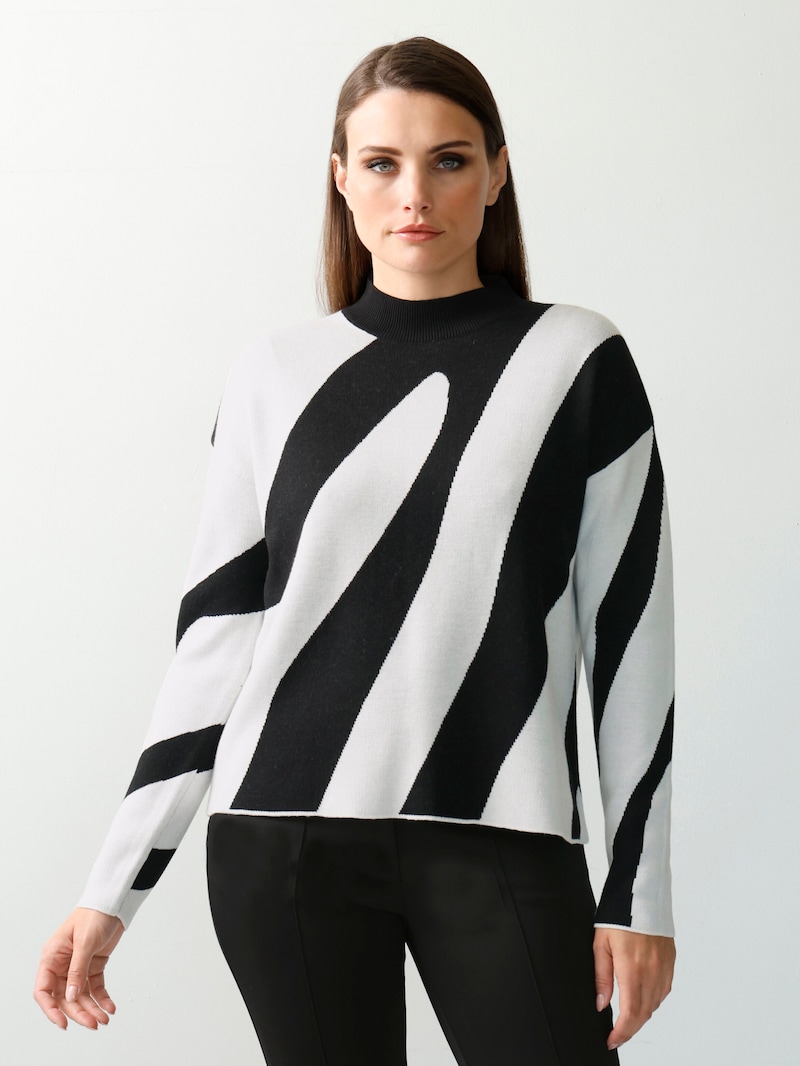 Pullover mit grafischem Muster