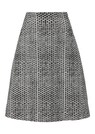 Ausgestellter Jacquard-Rock thumbnail 1