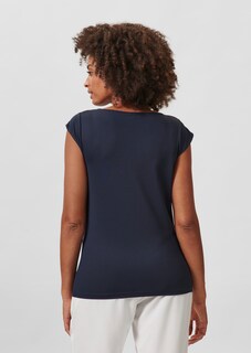 Shirt mit Falten am Ausschnitt thumbnail 3