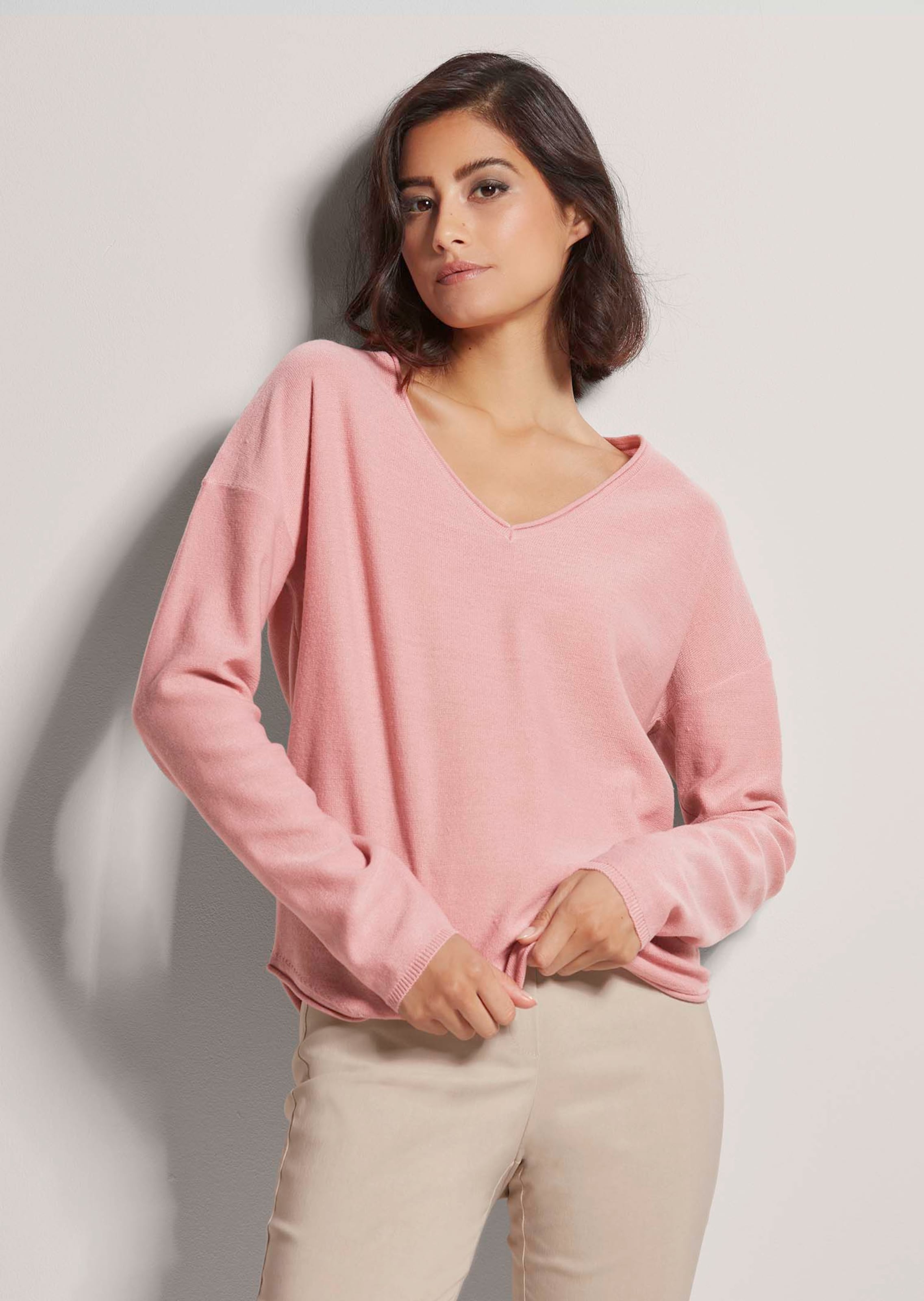 Oversize-Pullover mit Good Cashmere