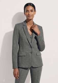 Soft jersey blazer thumbnail 1