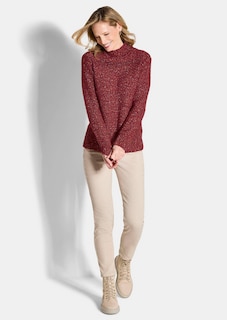 Strickpullover in Bouclé Optik thumbnail 2