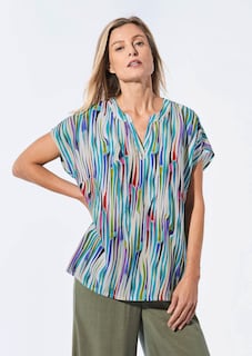 Blouse met tuniekhals thumbnail 1