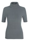 Rollkragenpullover mit kurzem Arm thumbnail 1