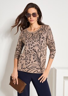 Feinstrickpullover im Mustermix thumbnail 7
