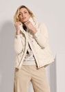 Steppjacke mit Strickärmeln und Stehkragen thumbnail 4