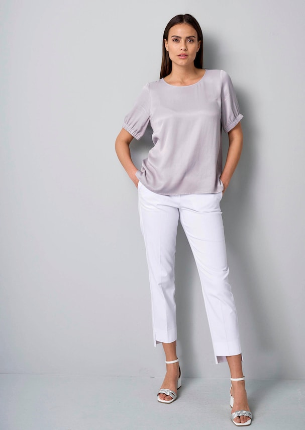 Pullover mit metallischem Garn 1
