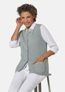 Goed in model blijvend tricot vest met mooie knopen thumbnail 4