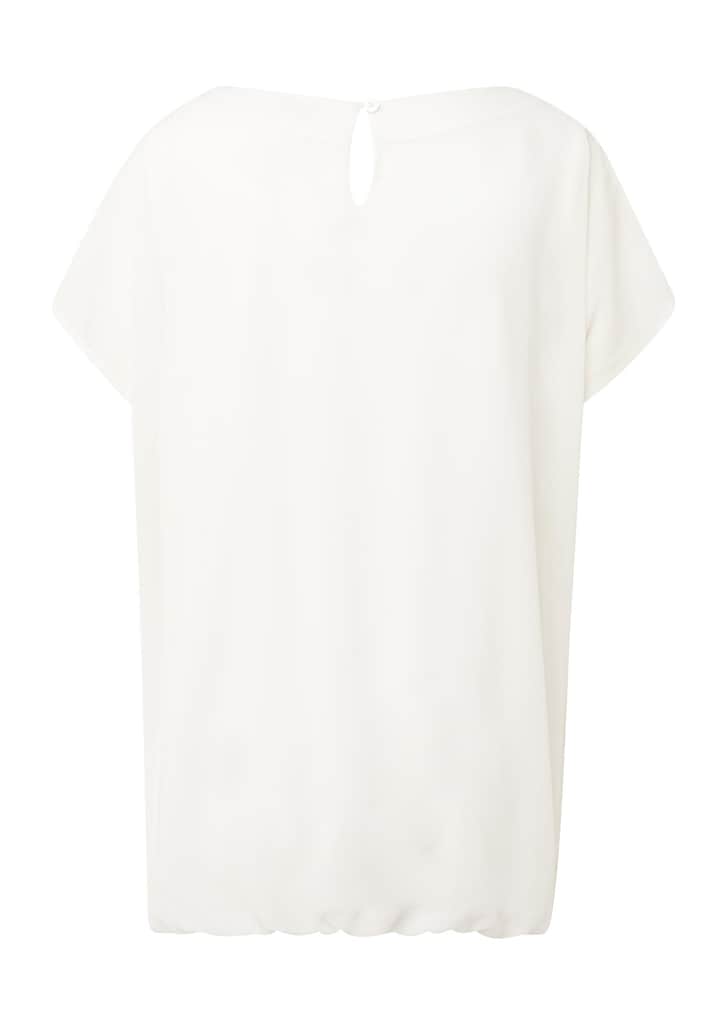 Ruimvallende blouse met chic paillettenmotief 2