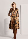 Schluppen-Kleid mit Allover-Blütenprint thumbnail 4