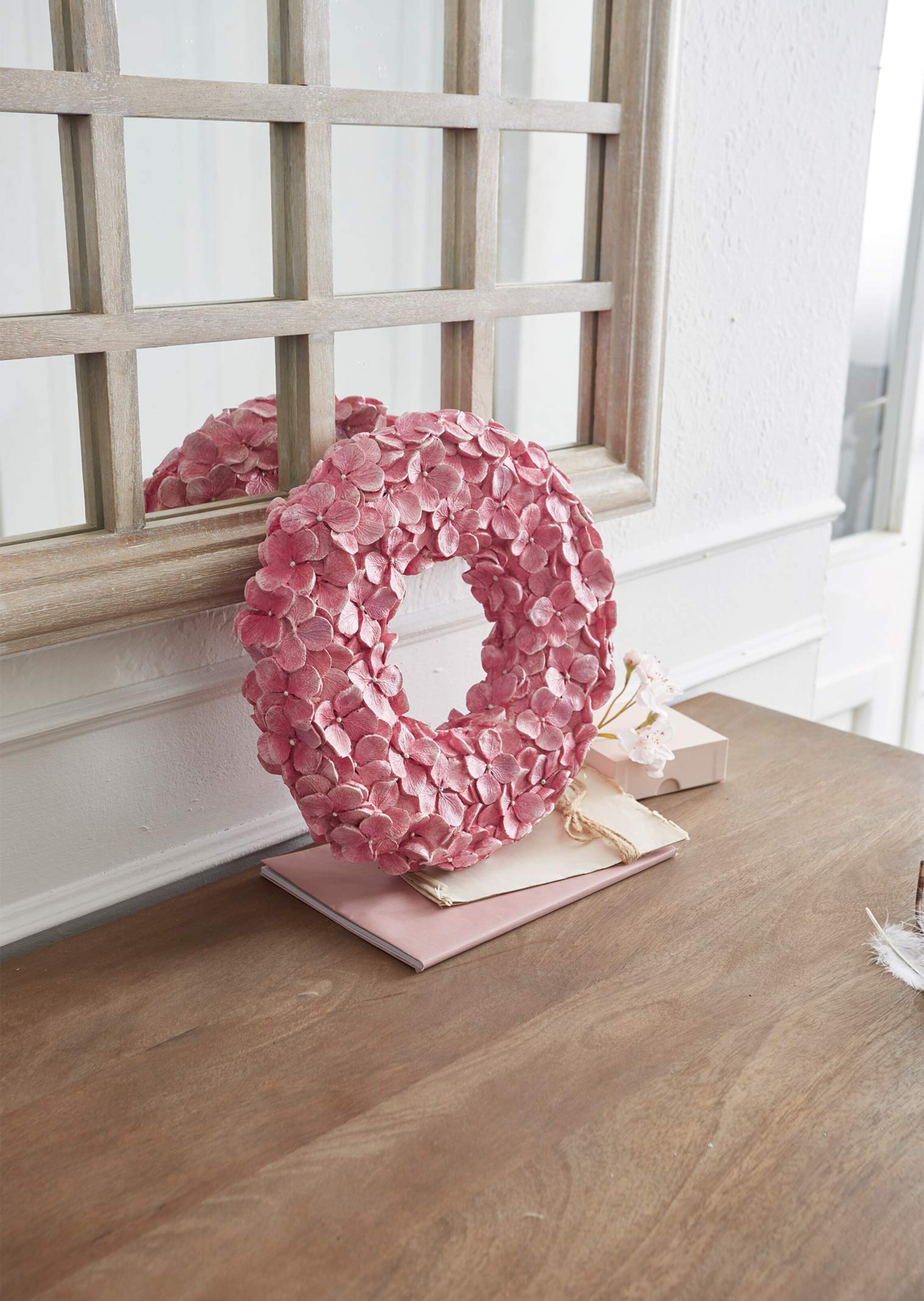 Couronne décorative - rosé - Gr. 0 de Goldner Fashion