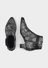 Stiefelette mit Snake-Print thumbnail 2