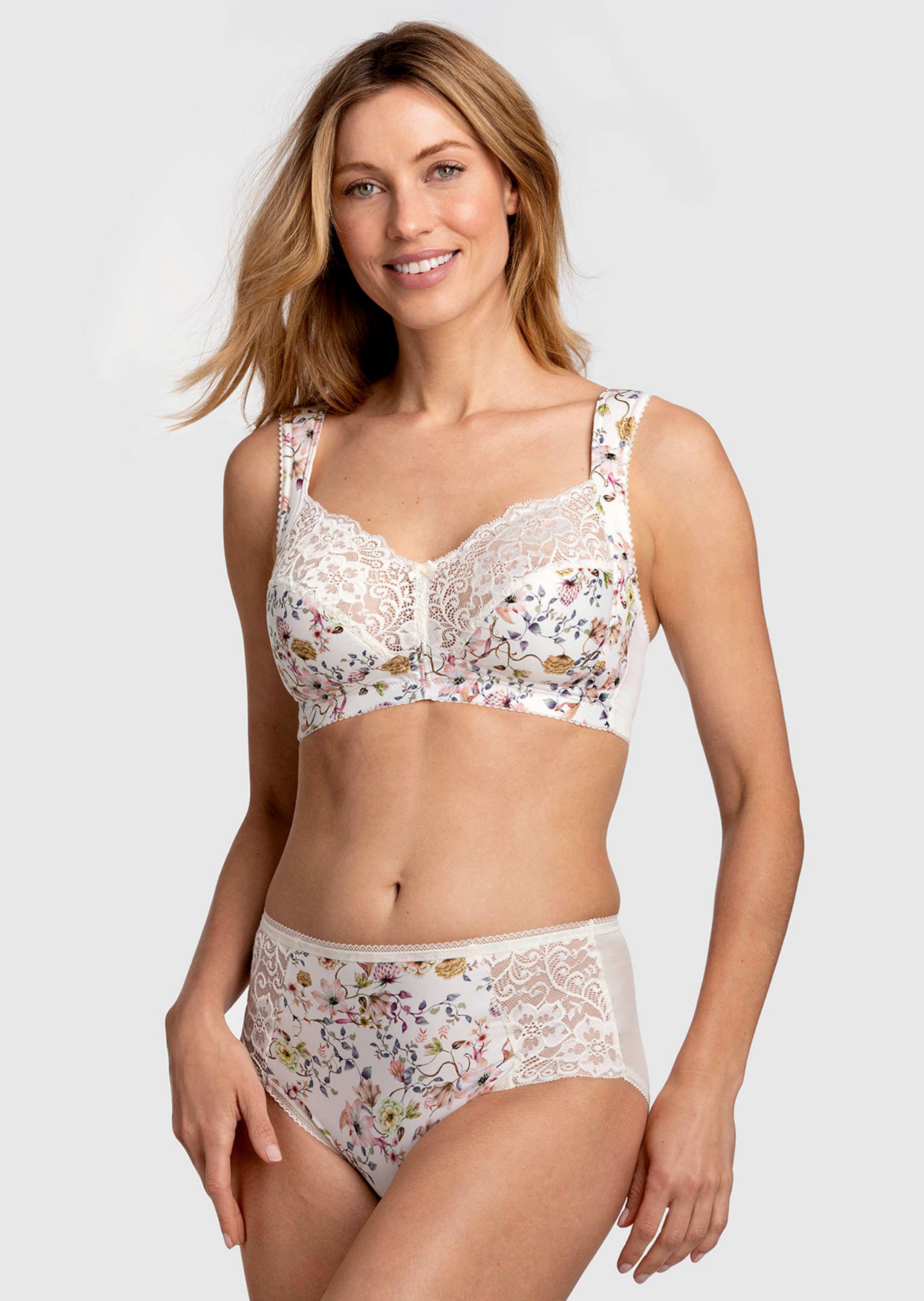 BH ohne Bügel mit Blumenmuster