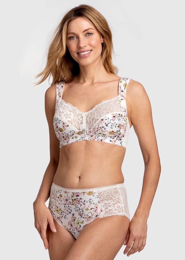 BH ohne Bügel mit Blumenmuster