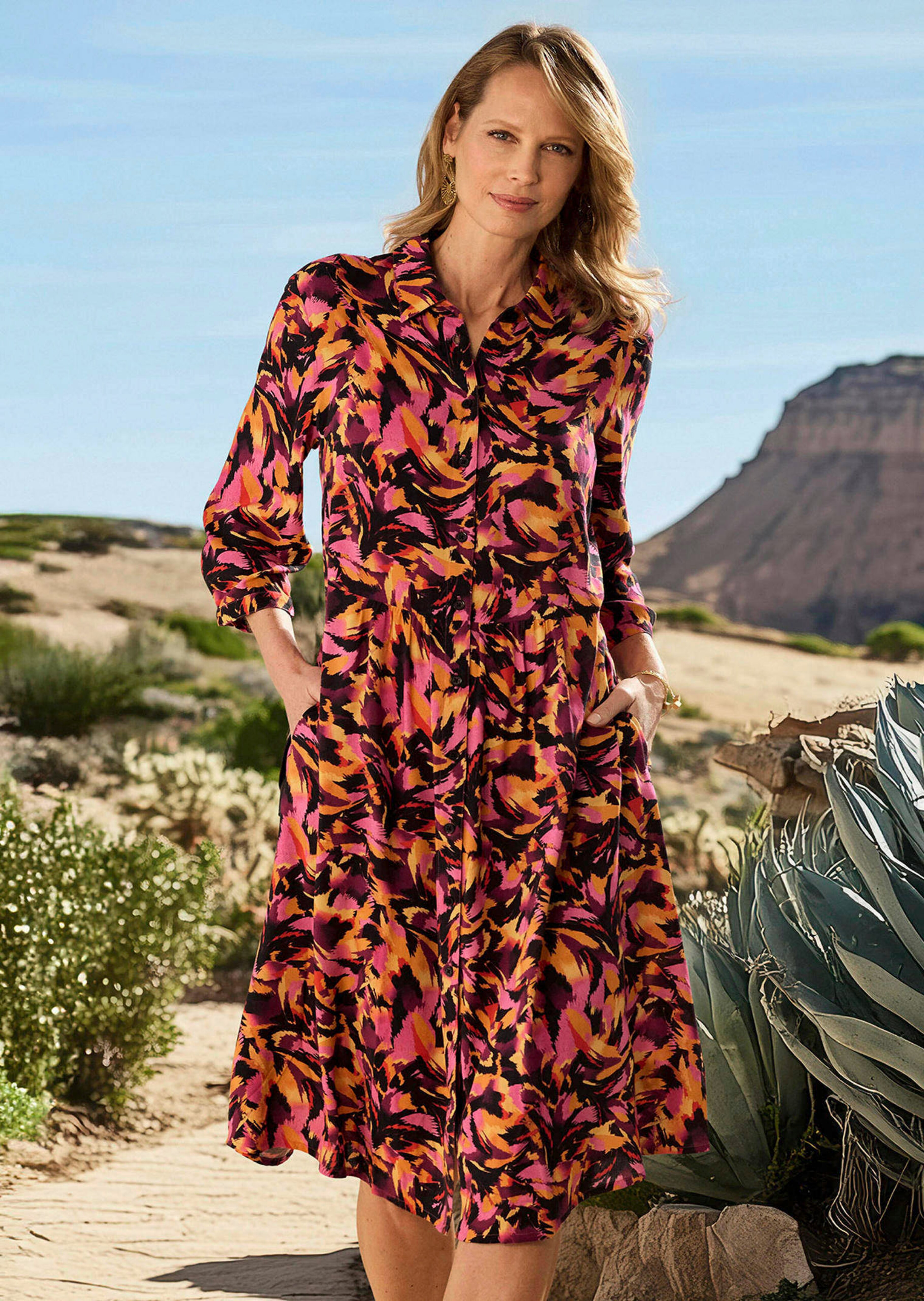 Druckkleid
