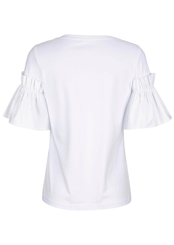 Shirt mit angesetztem Webärmel 2