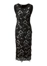 Sequin embroidered dress thumbnail 1