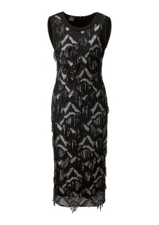 Sequin embroidered dress thumbnail 1