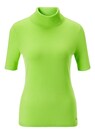 Turtleneck jumper with short sleeves thumbnail 1