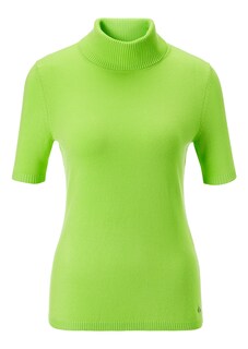 Turtleneck jumper with short sleeves thumbnail 1
