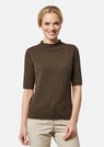 Kaschmirpullover mit kurzen Ärmeln thumbnail 1