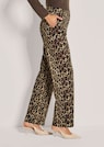 Weite Jerseyhose mit Leopardenmuster thumbnail 4