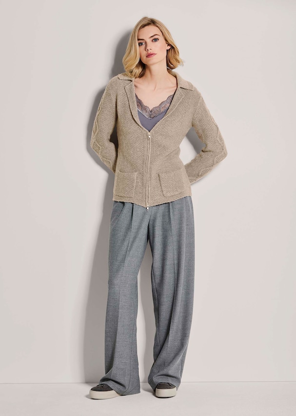 Blazer en maille. Pur cachemire 1