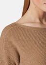 Cashmere jumper with textured mix thumbnail 5