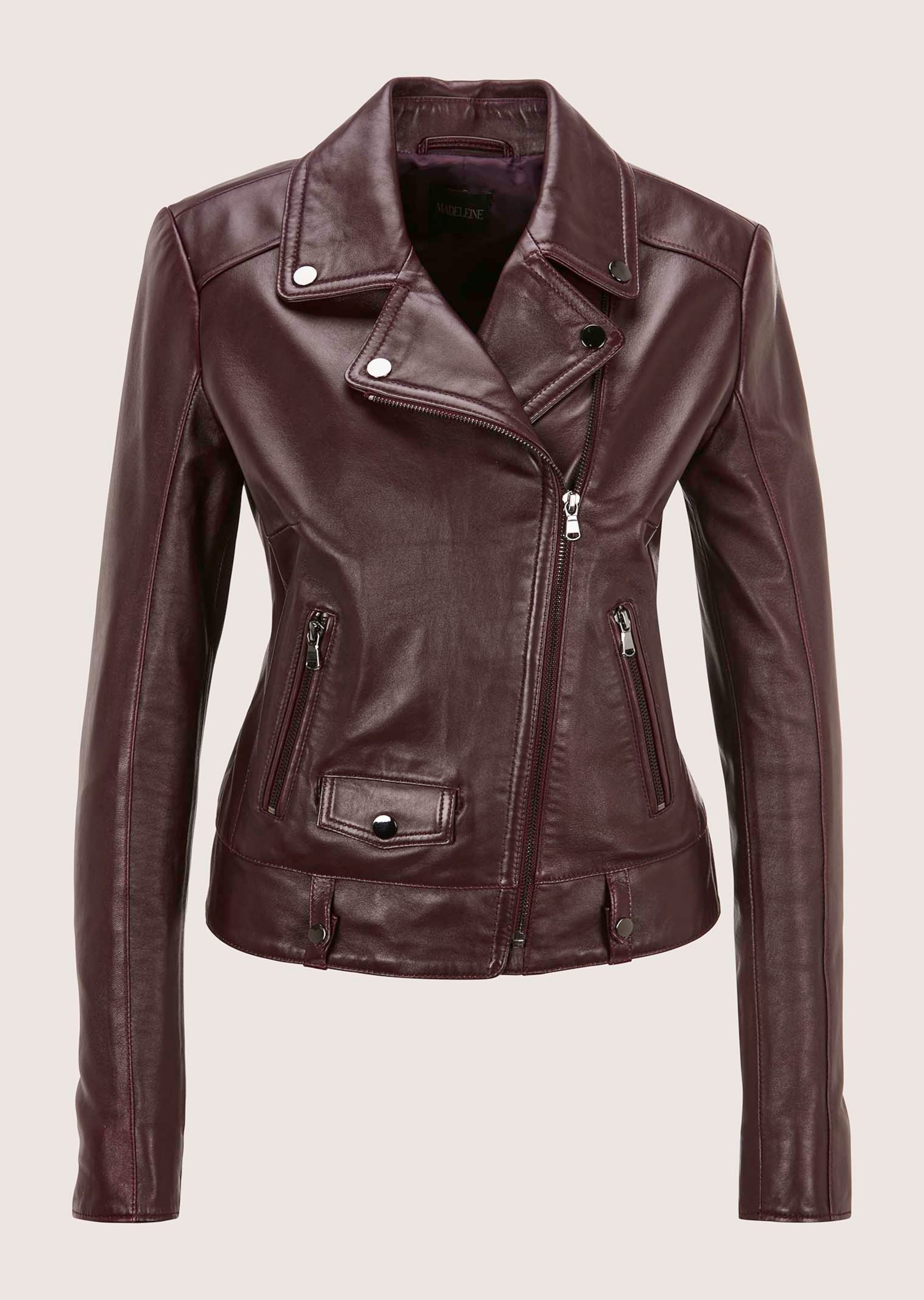 Lammnappa-Jacke im Biker-Style