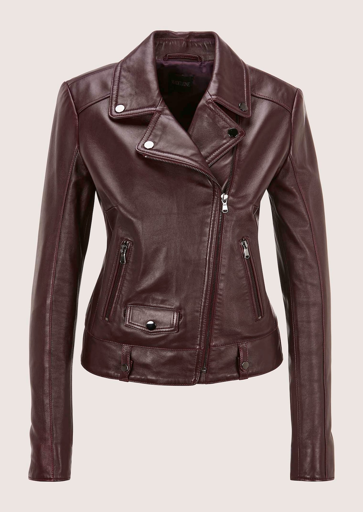 Veste. Cuir nappa d'agneau