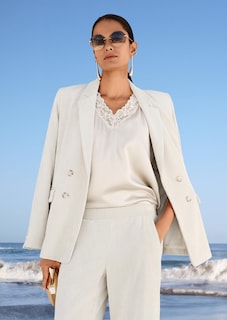 Zweireihiger Blazer in Cord-Optik thumbnail 7