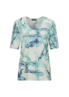 Jersey-Shirt mit Glitzersteinchen thumbnail 6