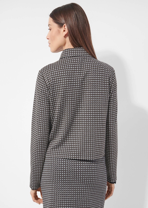 Blazerjacke mit Grafikprint 2