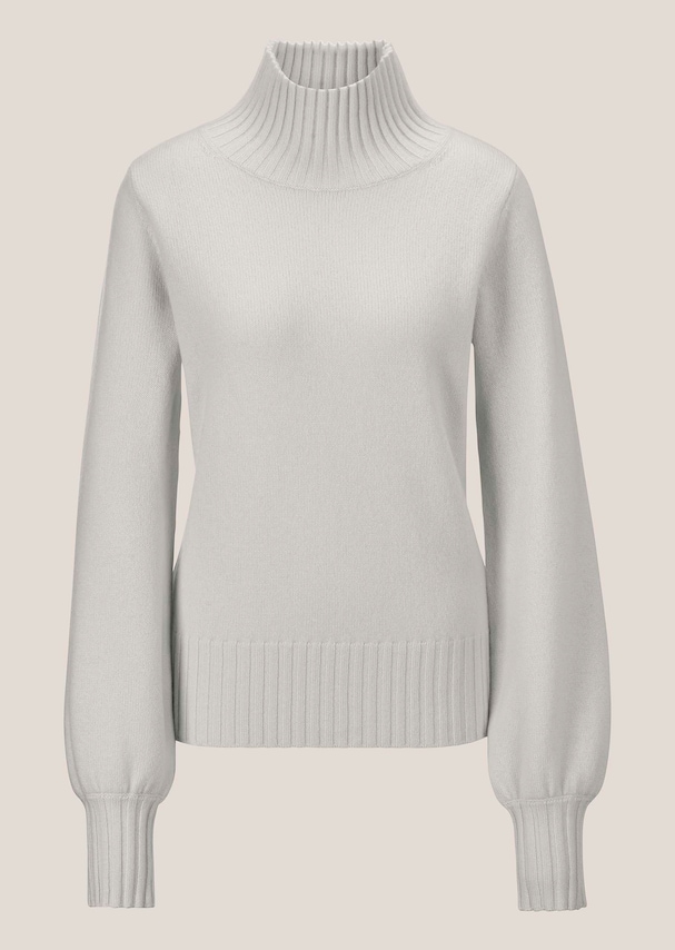 Kaschmir-Pullover mit Ballon-Ärmeln 5