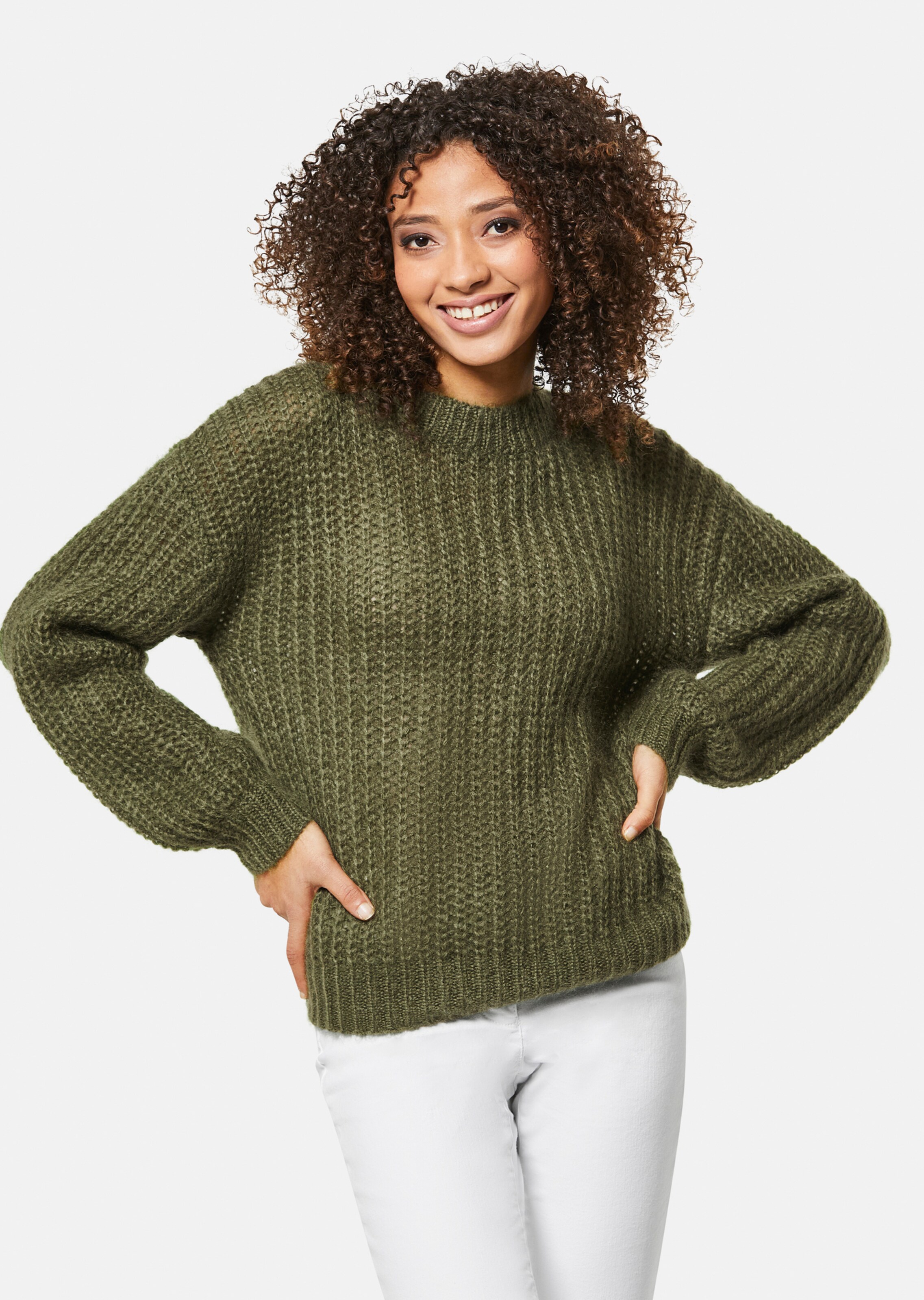 Grobstrickpullover