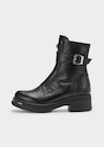 Leder-Stiefelette mit Schnalle thumbnail 4