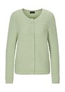 Ajour-Strickjacke aus reiner Baumwolle thumbnail 6