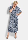 Elegantes Plisseekleid in Wickeloptik thumbnail 2
