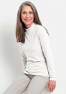 Shirt met lange mouwen en opstaande kraag, van katoen thumbnail 7
