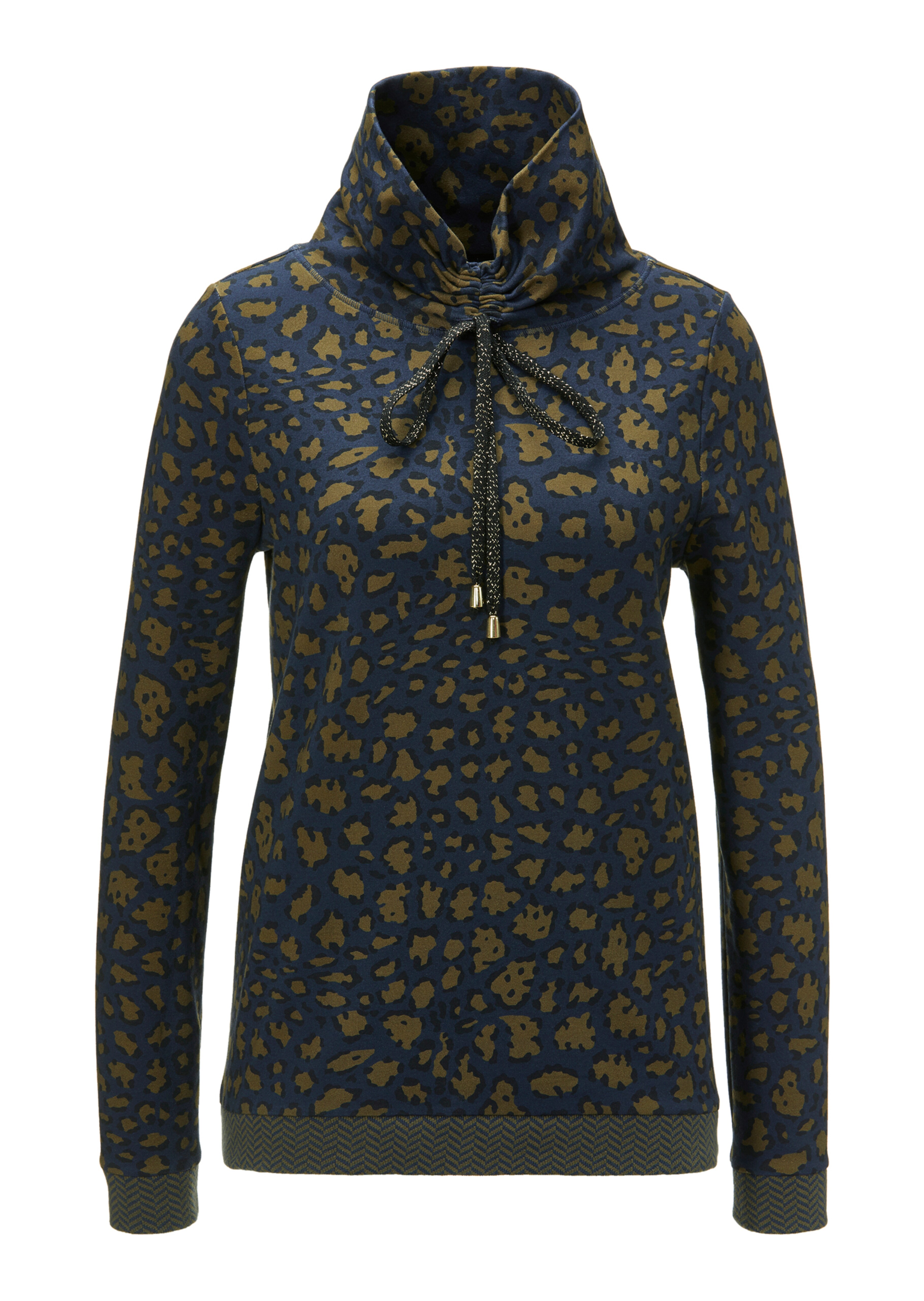 Sweatshirt mit Stehkragen