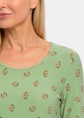 Viskoseshirt mit Blüten- und Blätter-Print thumbnail 5
