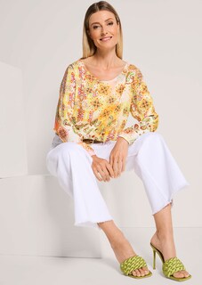 Bluse mit Paisley-Elementen thumbnail 4